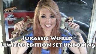 jurassic world limited edition set unboxing
