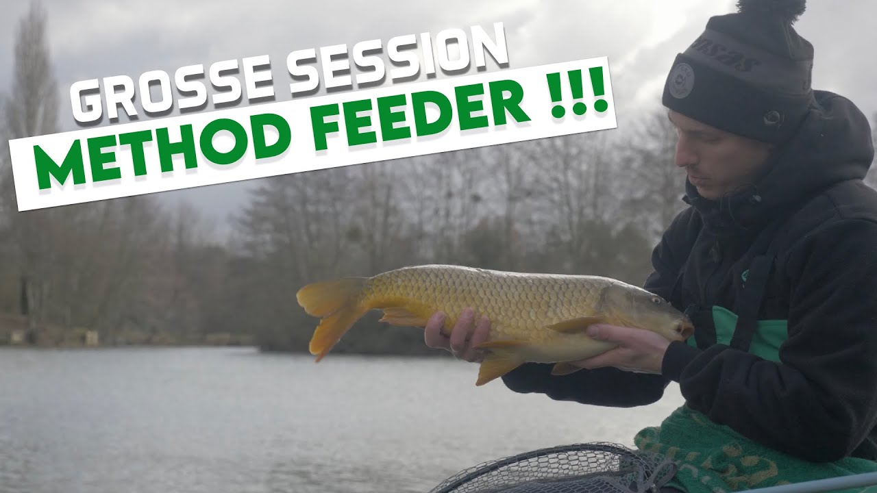 Pêche hivernale au Method Feeder!!!