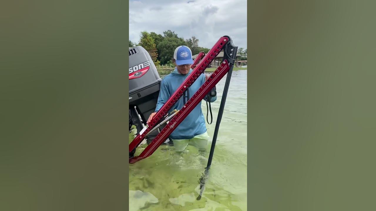 How does a shallow water anchor work? #PowerPole 