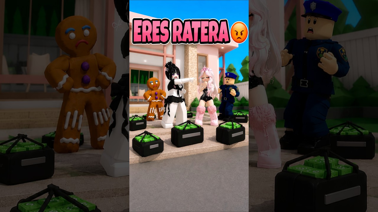 MI NOVIA ES UNA LADRONA PROFESIONAL 😠 #roblox #brookhaven #robloxbrookhaven