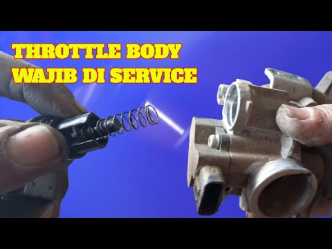 TUTORIAL SERVICE THROTTLE BODY MOTOR YAMAHA LEXI - YouTube