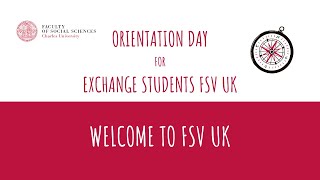 Orientation Day for Exchange Students