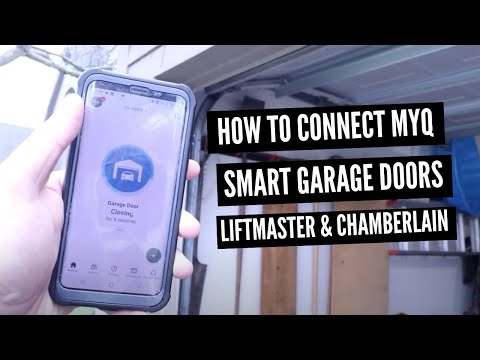 How To Connect MyQ Smart Garage Door Opener