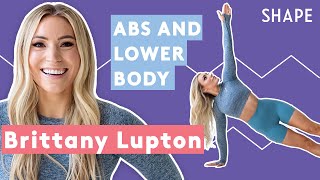 30-Minute Lower Body & Abs Workout with Brittany Lupton | Shape Mobile