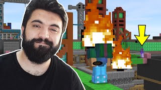 RESMEN AYNI ANDA! Minecraft: BED WARS