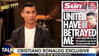 Ronaldo Exposed Ten Hag & Glazers, Manchester United | Cristiano Ronaldo Morgan Interview | Divyansh