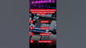 CompTIA A+ Quiz Question 51 #comptiaaplus #itcertification #shortvideochallenge #techquiz