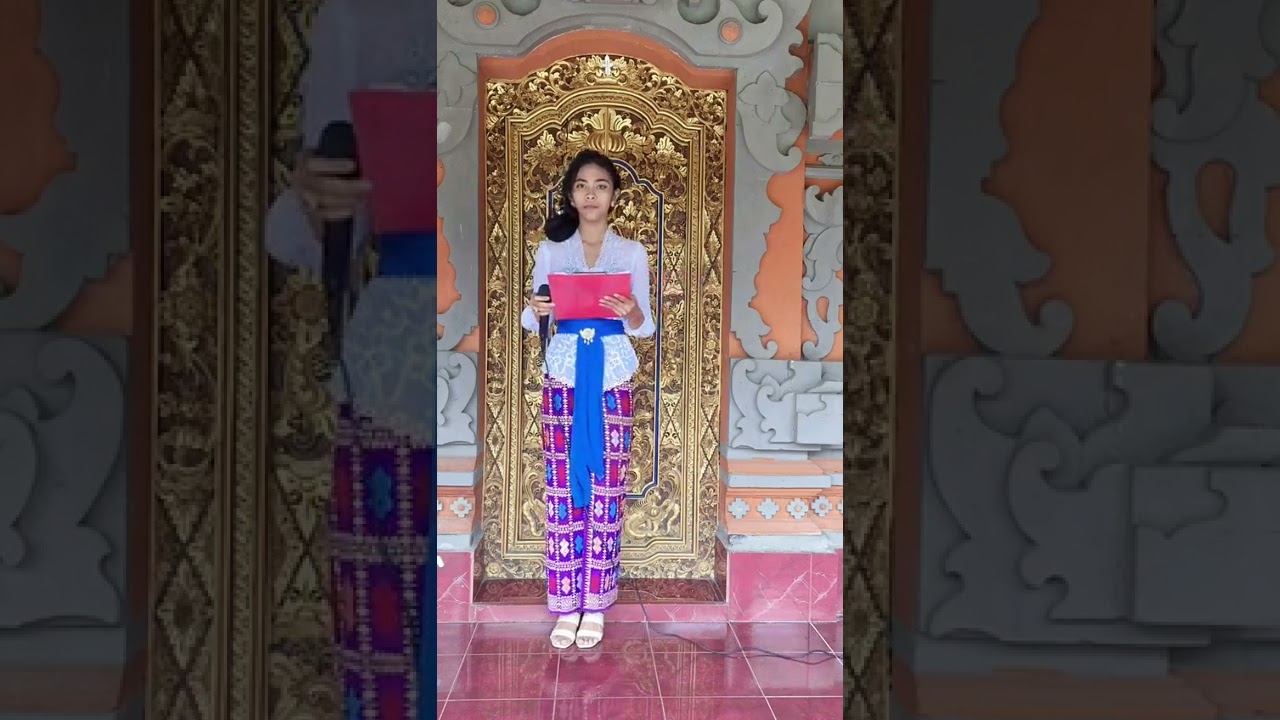 MC BAHASA BALI WANTI WARSA SEKOLAH XI MIPA 7