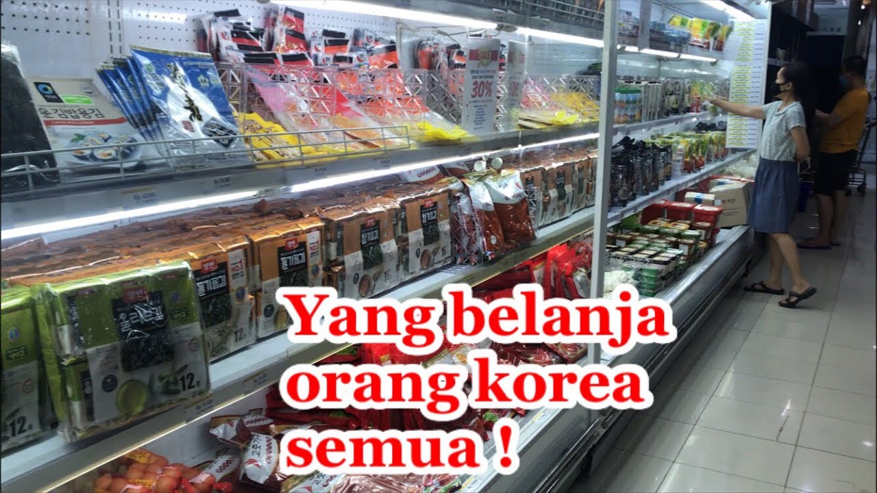  Supermarket  Korea Tertua di  Jakarta  Surganya Snack Korea 