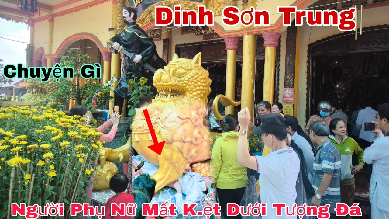 Kì Lạ Người phụ Nữ Mất K.ẹt Dưới Tượng Đá Dinh Sơn Trung An Giang 2026