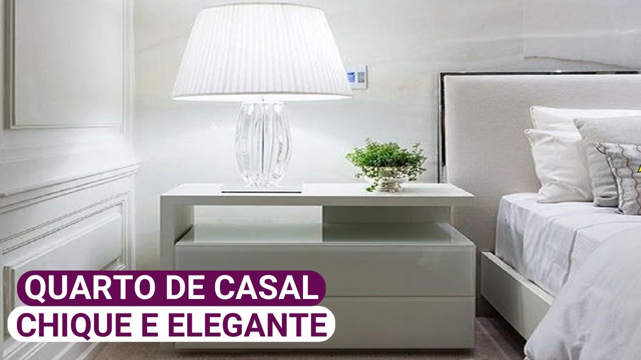 Ideias para decorar quarto de casal moderno e elegante