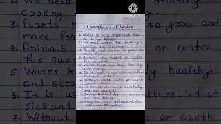 Importance of Water – 10 Lines Essay Importance of Water – 10 Lines Essay