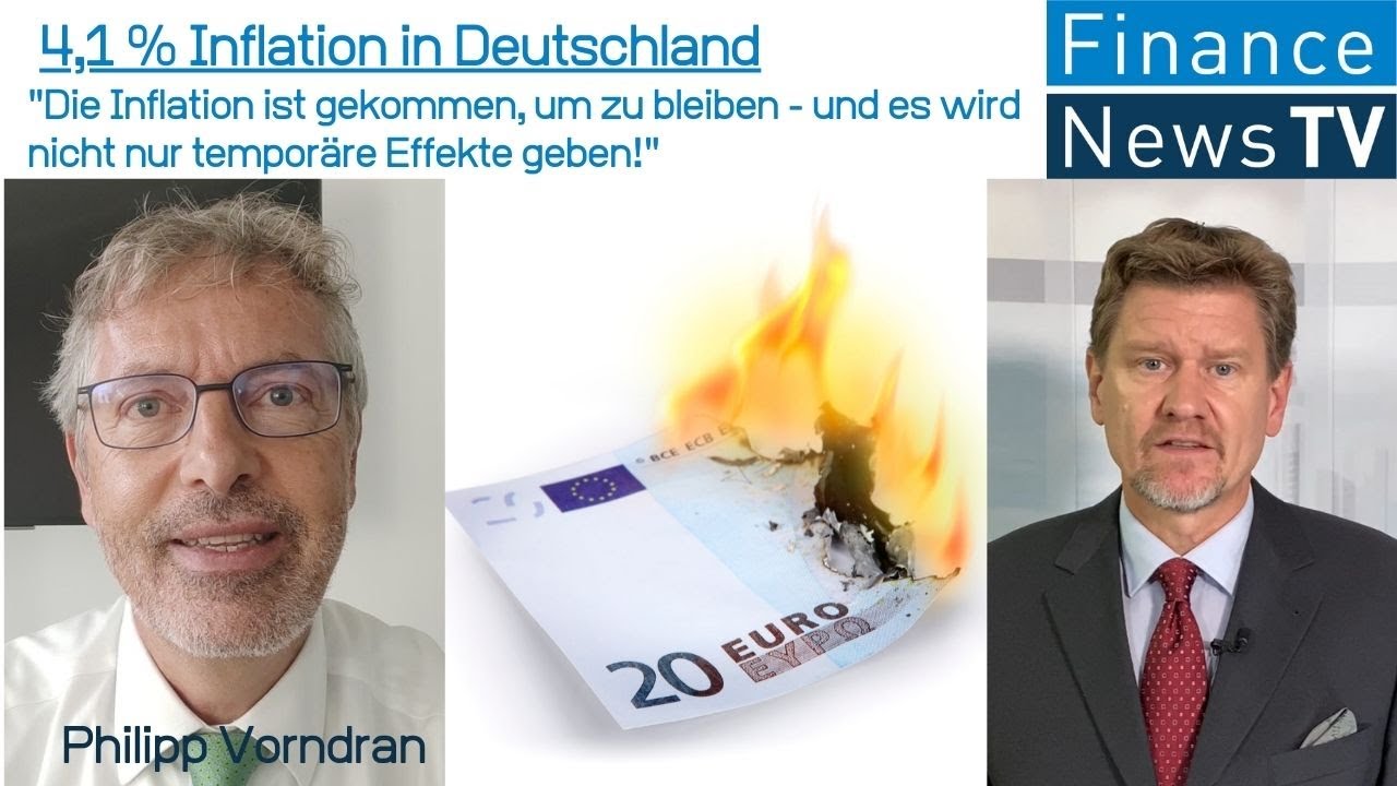 4,1 Prozent: Die Inflation ist gekommen, um zu bleiben & es wird nicht ...