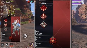 Apex Mobile spectating the worst No. 1 Predator Cheater/Hacker xDUBAI aimbot, stim, no recoil