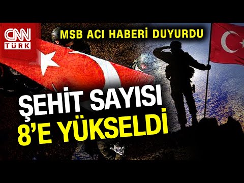 SON DAKİKA! 🚨 | Irak'ın Kuzeyindeki Çatışmada Şehit Düşen Asker Sayısı 8'e Yükseldi... #Haber