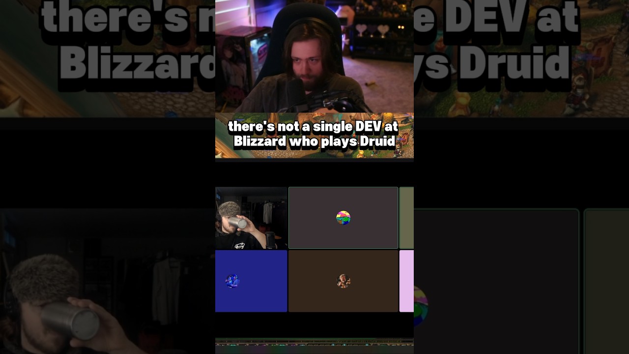 "not a single Dev plays Druid"