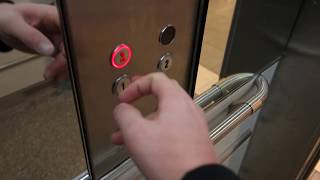 Epic Fail 1993 Kone Traction Elevators Gallerian Nian, Gävle, Sweden.