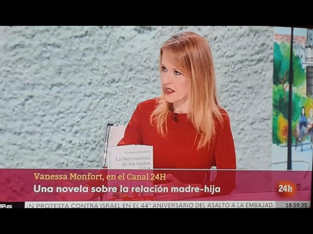 Entrevista en TVE 24 h - LA HERMANDAD DE LAS MALAS HIJAS 