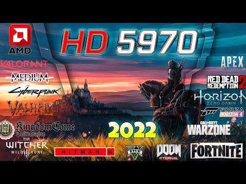 AMD RADEON HD 5970 in 25 GAMES (2022-2023)