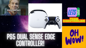 How to Fix PS5 DUAL SENSE EDGE! Broken L1/R1 Buttons! Part. 1!