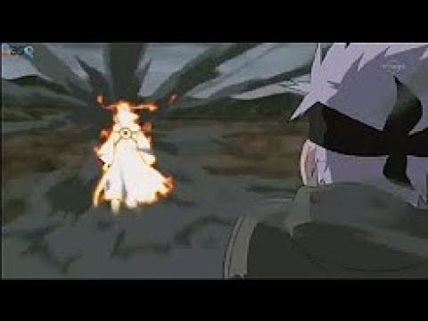 إتحاد ناروتو مع الكيوبي ناروتو ينقذ كاكاشي و قاي