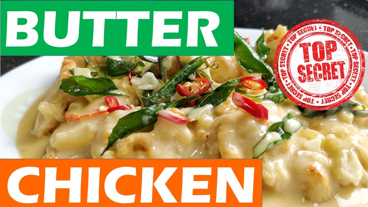 Resepi Butter Chicken Ala Jibril Youtube