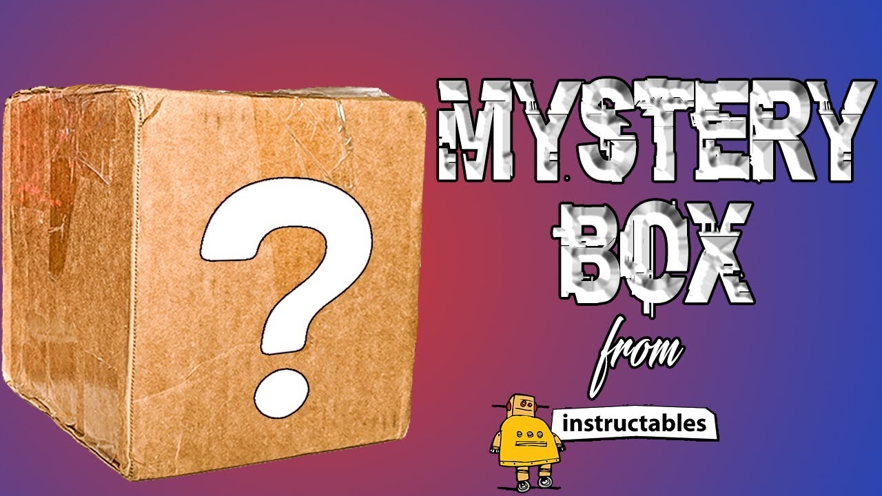 Mystery Box from Instructables instructables Prize Box UNBOXING