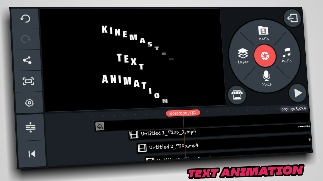 Letter By letter Text Appearance In Kinemaster  Kinemaster Text Animation