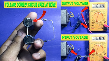 Make Voltage Multiplier Circuit ( Voltage Doubler Circuit ) at Home🔥 | Simple Circuits
