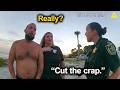 Entitled Couple’s Victim Act Gets Shut Down by Smart Cops