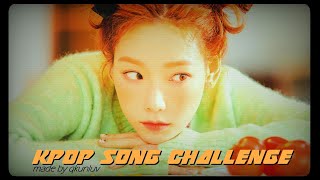 30 kpop song challenge | original by qkunluv @jacobbie2066