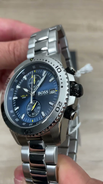 Hugo Boss Santiago Chronograph Men's Watch 1513862 (Unboxing) @UnboxWatches  - YouTube