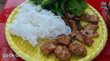 Địa điểm ăn sáng Phan Thiết BÚN CHẢ HÀ NỘI ngon rẻ  | Review đồ ăn