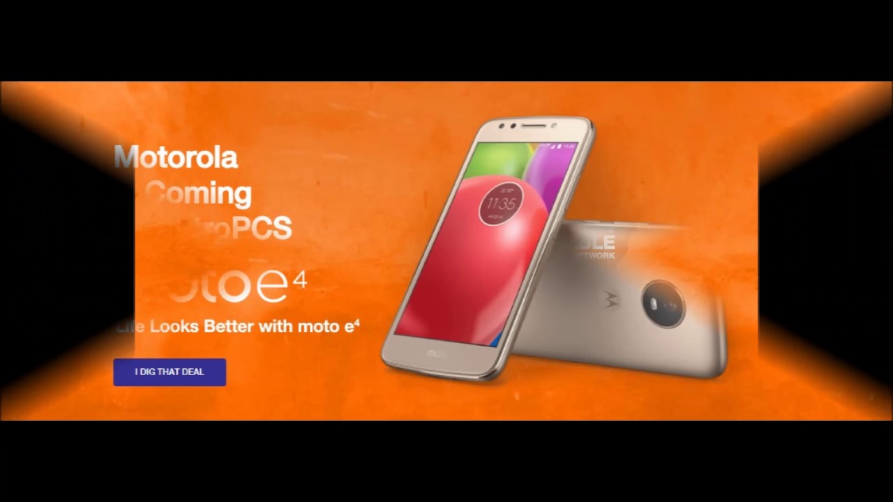 MetroPCS Motorola Moto E Coming Soon YouTube