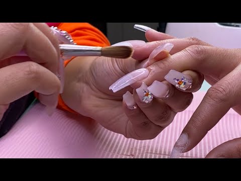 How to Do Acrylic Nails - Lemon8 Search