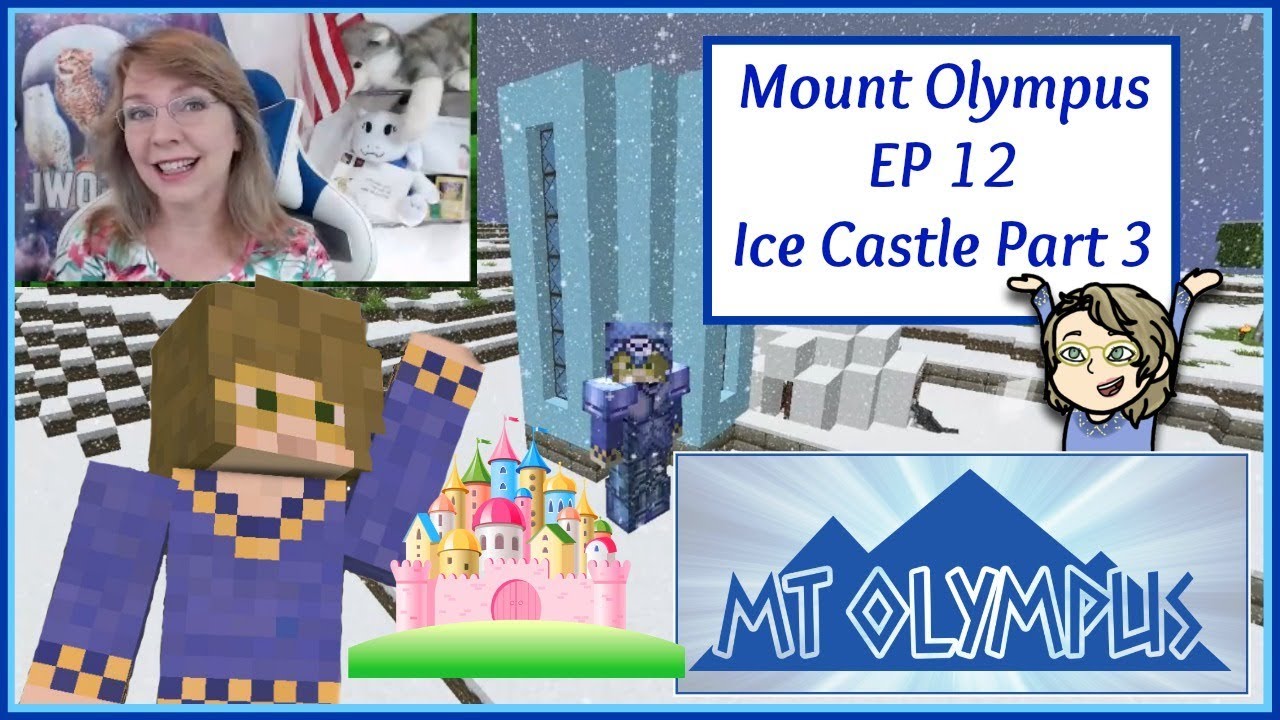Mount Olympus Minecraft Survival EP 12 Ice Castle Part 3 Server IP ...