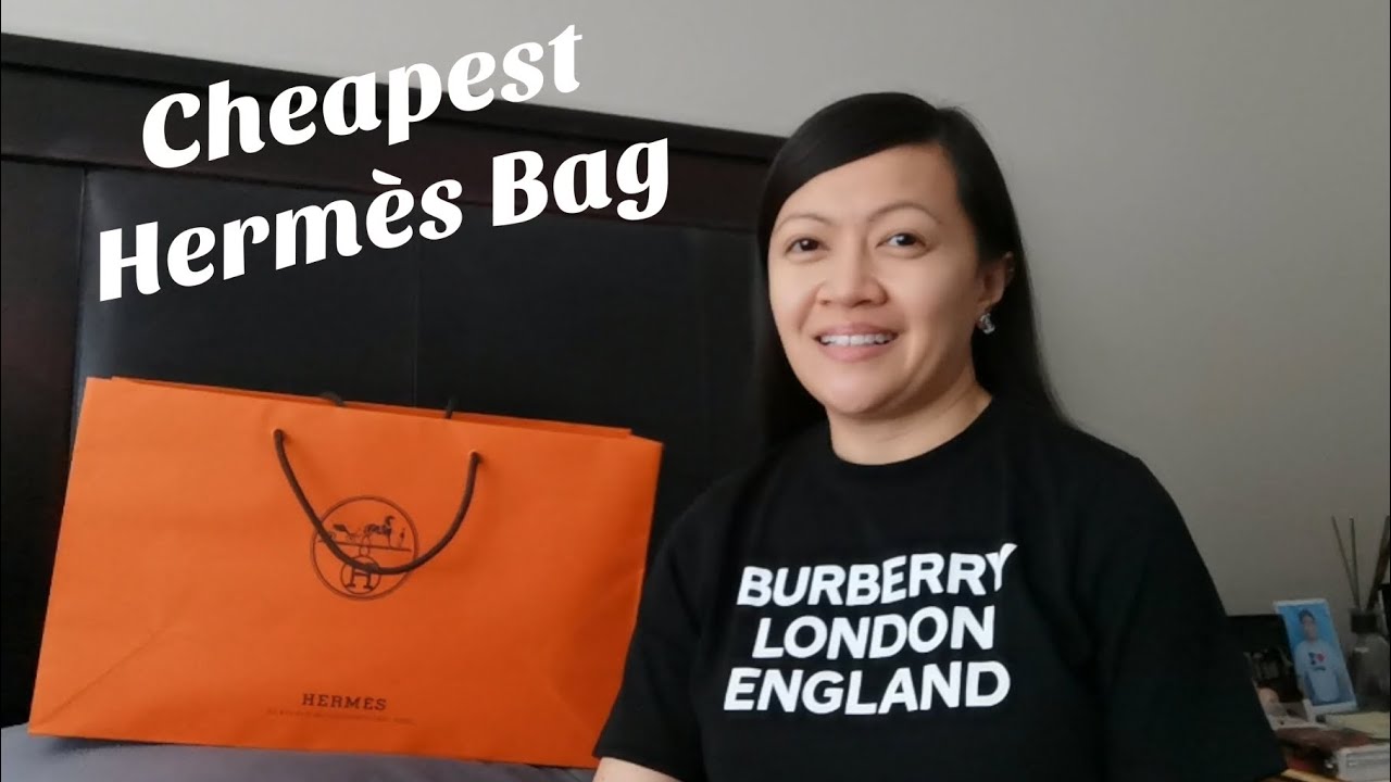 MOST AFFORDABLE HERMES BAG UNBOXING