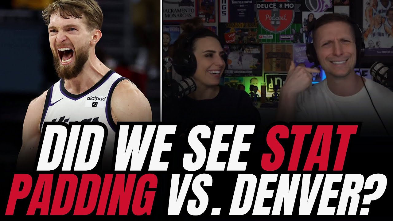 Was Sabonis stat padding vs. Nuggets?! - YouTube