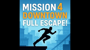 Vector Mission 4 Downtown | Epic Parkour Escape | No Death Run + Tricks | Full Gameplay Walkthrough