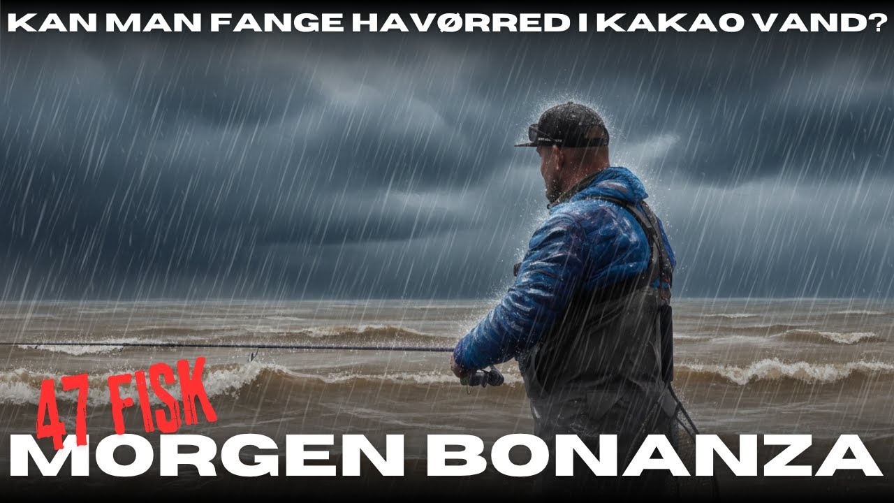 Morgen Bonanza i kakao vand  - 47 fisk oppe og vende