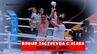 Bobur Tagiyev va eronlik raqib. Daxshat jang!