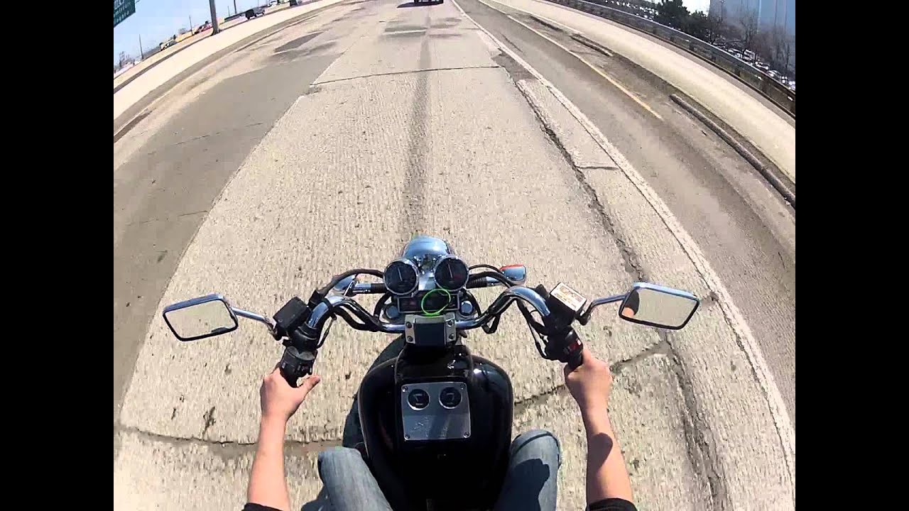 honda shadow vt 1100 gopro - YouTube