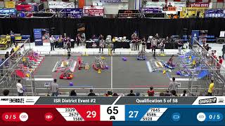 Qualification 5 - 2023 ISR District Event #2