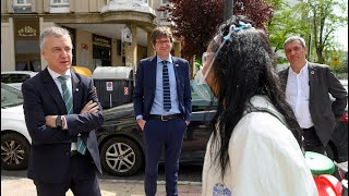 Lehendakariak Gasteizen Desinfekzio Lanetan Ari Diren Langileen Lana Eskertu Du