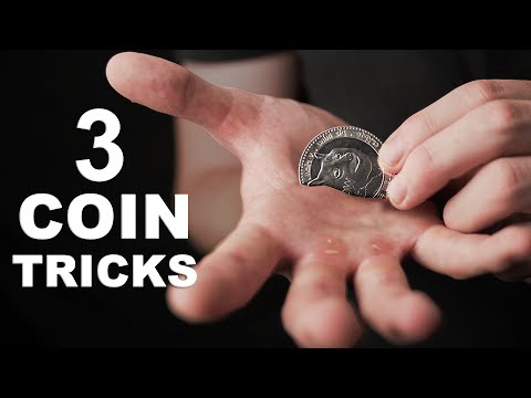 3 VISUAL Coin Tricks Anyone Can Do | Revealed