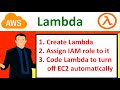 How to create Lambda server (based on Python) in AWS