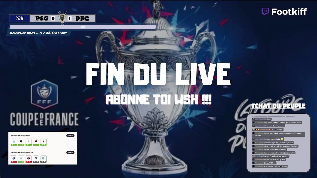 PSG – Paris FC : Derby parisien sous tension | Coupe de France