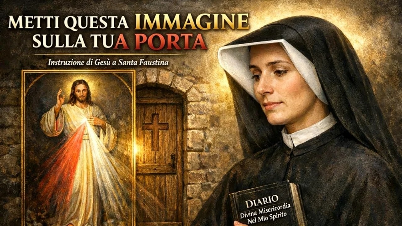 Perché Gesù chiese a Faustina di mettere la Sua immagine sulle porte delle case
