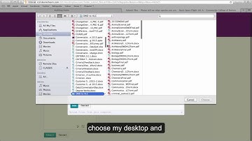 Submitting Assignments to DropBox in Desire2Learn