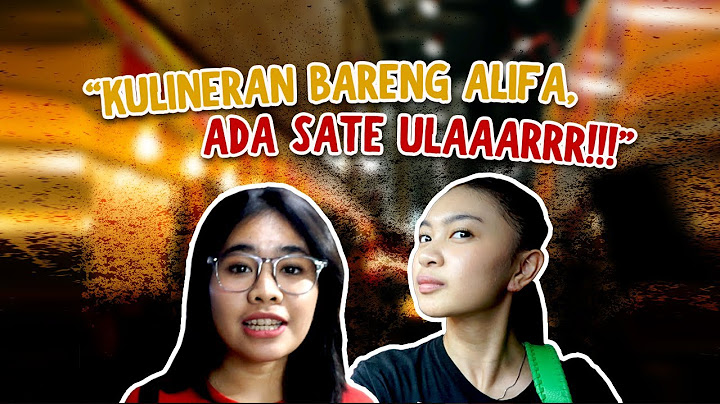 Pertama Kali Zara Leola Kulineran Malam Di Pasar Lama Tangerang